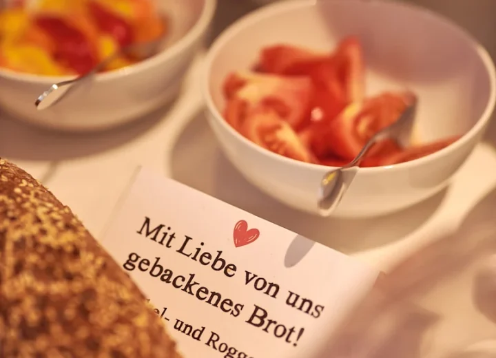 Le petit-déjeuner à la Pension zum Löwen · Pension zum Löwen, Dornbirn